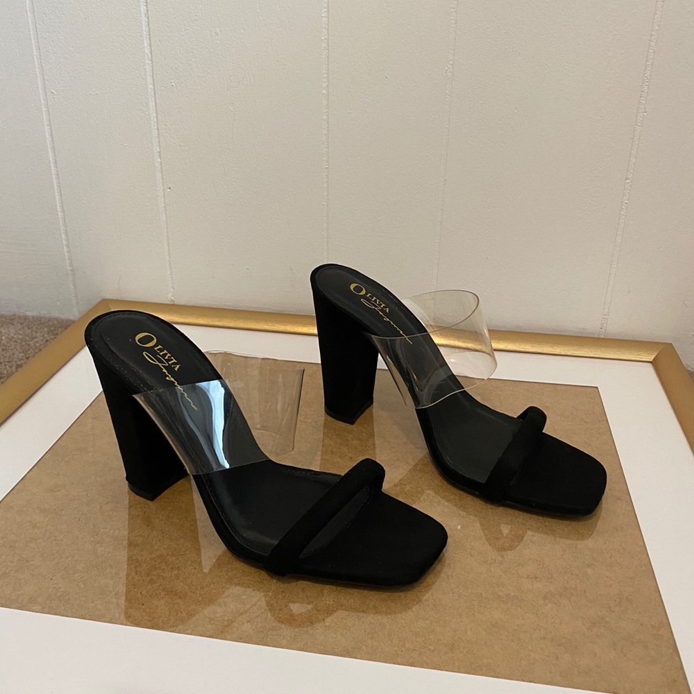 Black heels
